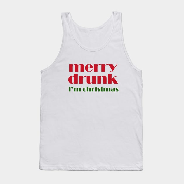 Christmas Joke Tank Top by valentinahramov